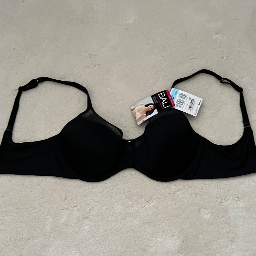 Bali Women's Elegant Black Underwire Bra